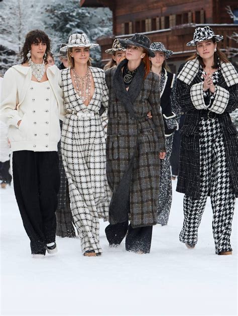 défilé chanel hiver 2019|Chanel fashion week.